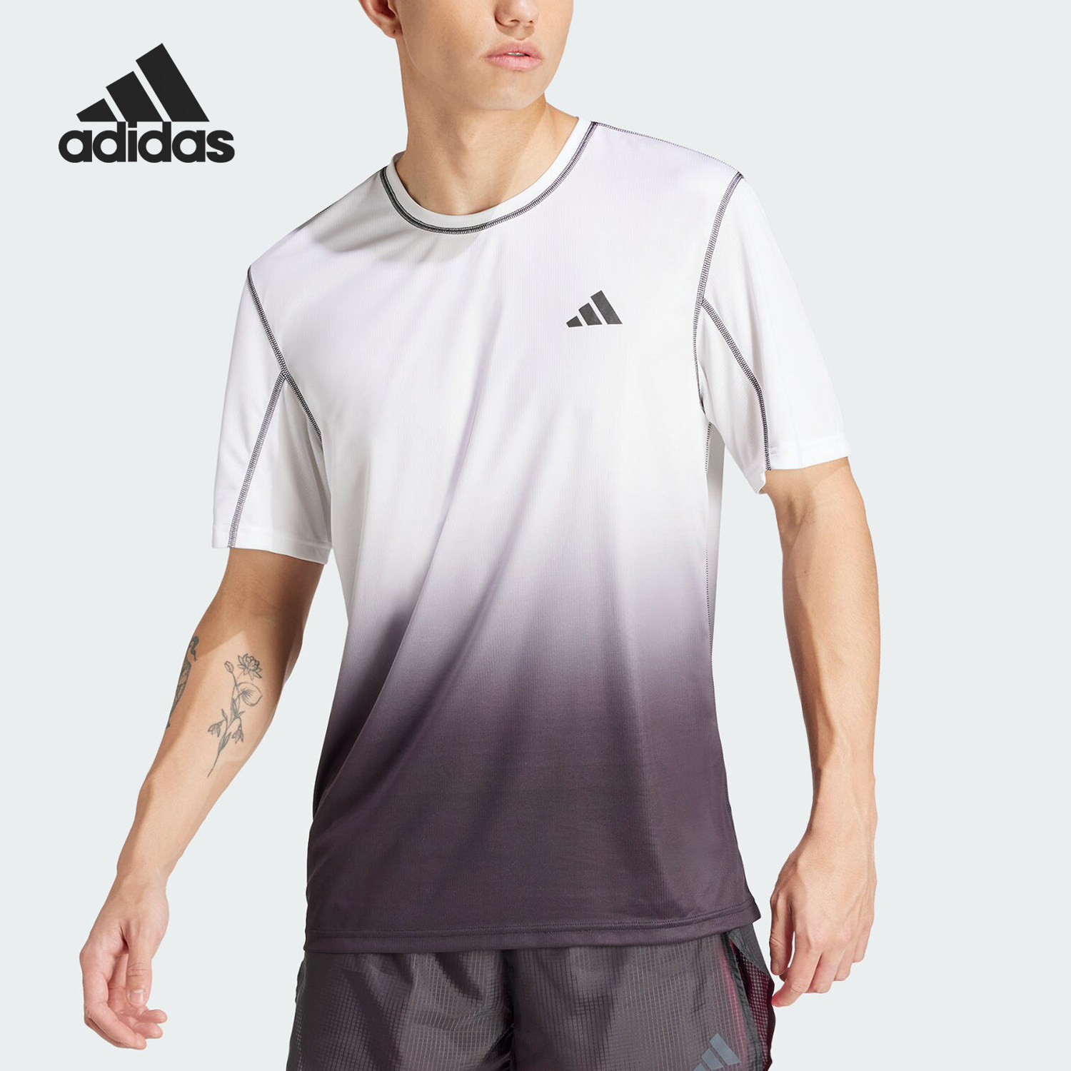 Adidas/阿迪达斯正品TOKYO TEE 男士跑步运动短袖T恤IS0829,运动服/休闲服装,运动T恤,淘宝优惠券,粉丝福利购,淘宝优惠卷