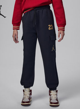 Nike/耐克官方正品Air Jordan大童休闲运动针织长裤HJ8061-070