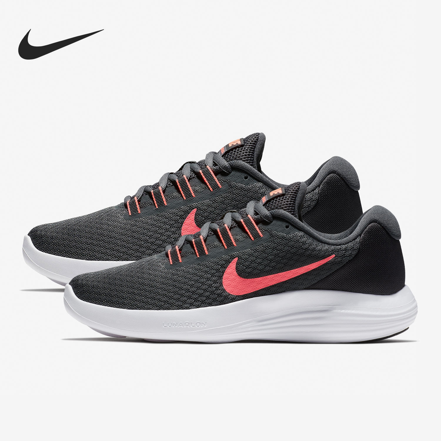 nike/耐克正品lunarconverge女子轻便透气系带跑步鞋852469-002