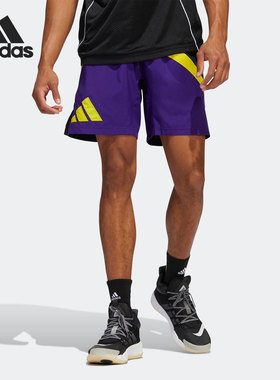 Adidas/阿迪达斯正品GALAXY SHORT篮球男子运动短裤HK9465
