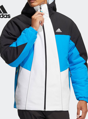 Adidas/阿迪达斯正品2021秋冬款男子运动保暖棉服外套HC0285