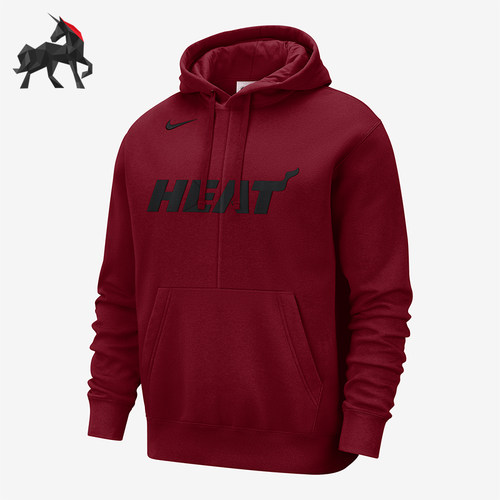 Nike/耐克正品Miami Heat Courtside男士运动长袖卫衣DR9328-608