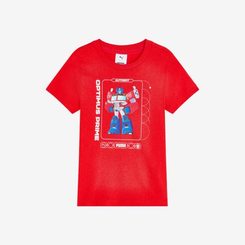 Puma/彪马正品TRANSFORMERS变形金刚儿童印花T恤637627-11