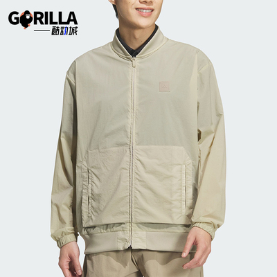 Adidas/阿迪达斯正品CM JK男士简约梭织耐穿拉链运动外套KD0926