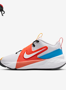 Nike/耐克正品2025 GS女子大童网眼缓震透气经典篮球鞋IM3382-111
