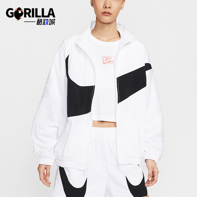 Nike/耐克正品Sportswear女士休闲日常梭织宽松外套HV4108-100
