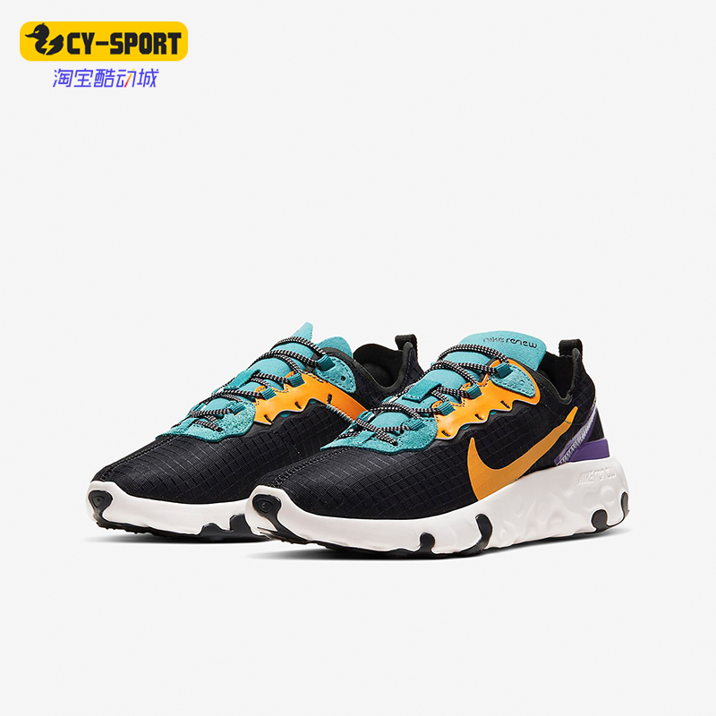 Nike/耐克正品春季GS女子大童运动减震系带耐磨跑步鞋CU0851-002