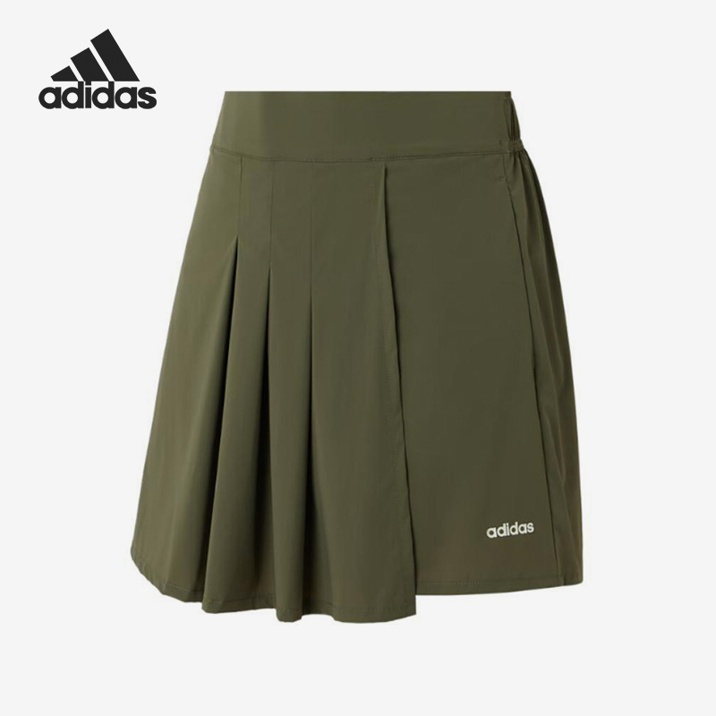 Adidas/阿迪达斯正品新款女士复古时尚户外训练裤裙JI6001