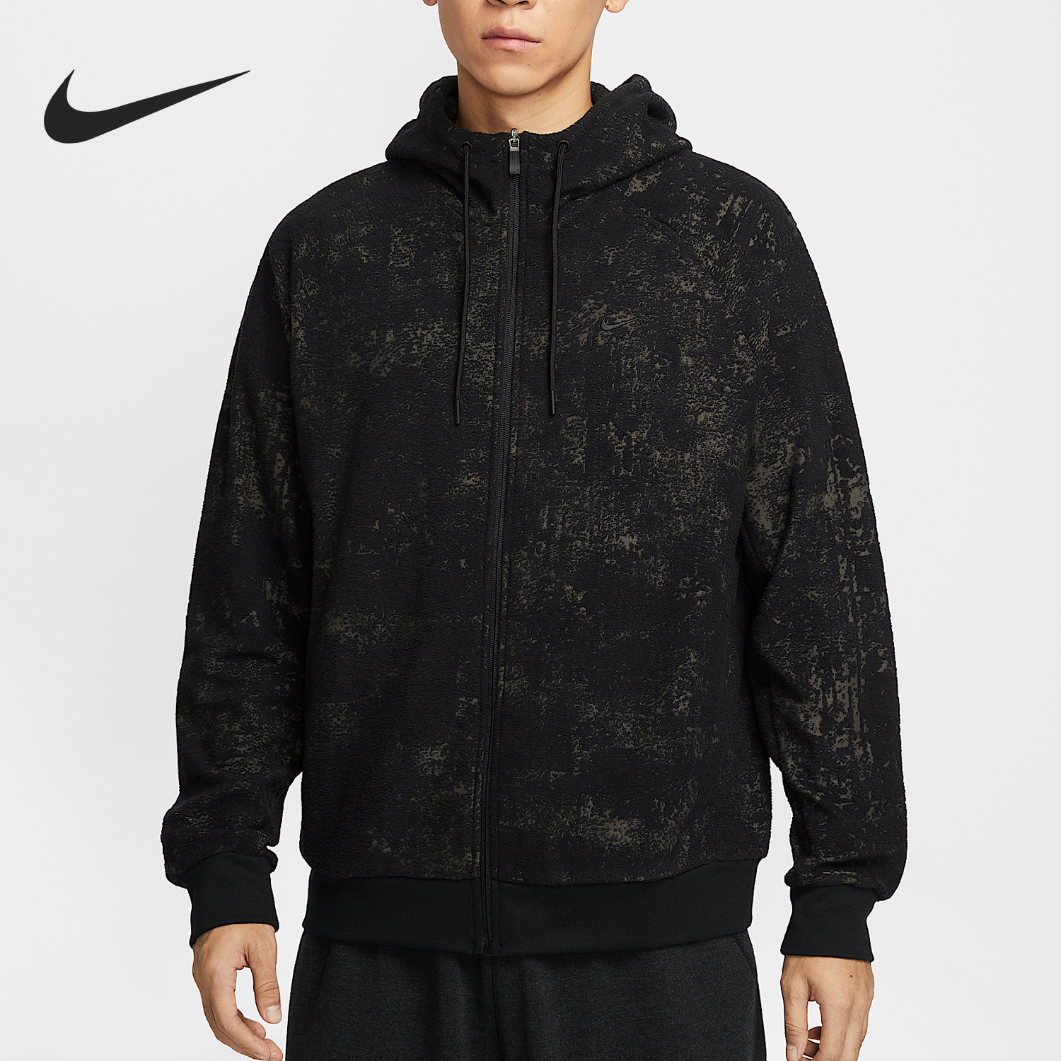 耐克男士连帽耐穿刺绣外套