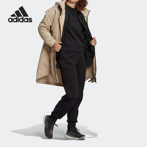 Adidas/阿迪达斯正品当季新款户外夹棉女子运动保暖棉衣 GR0597