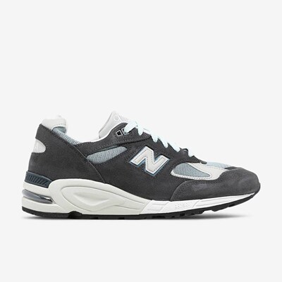 New Balance新百伦正品NB990V2男女同款美产复古跑步鞋M990KT2