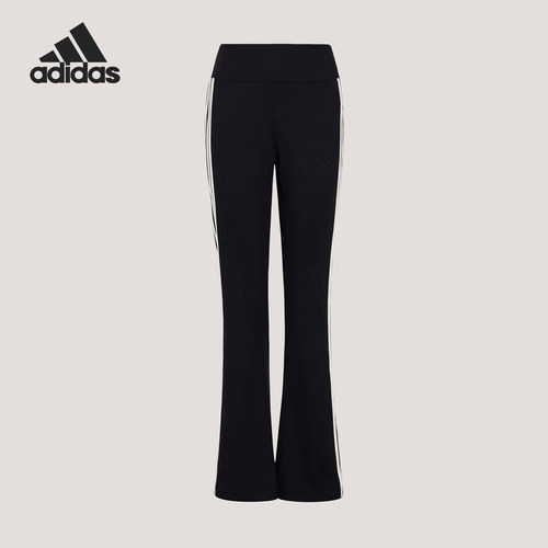 Adidas/阿迪达斯正品FLARED LEG PANT女士运动修身喇叭长裤KX2749