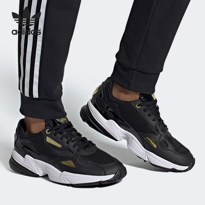 阿迪达斯正品三叶草FALCON W 经典复古老爹鞋女子运动鞋 EF4988