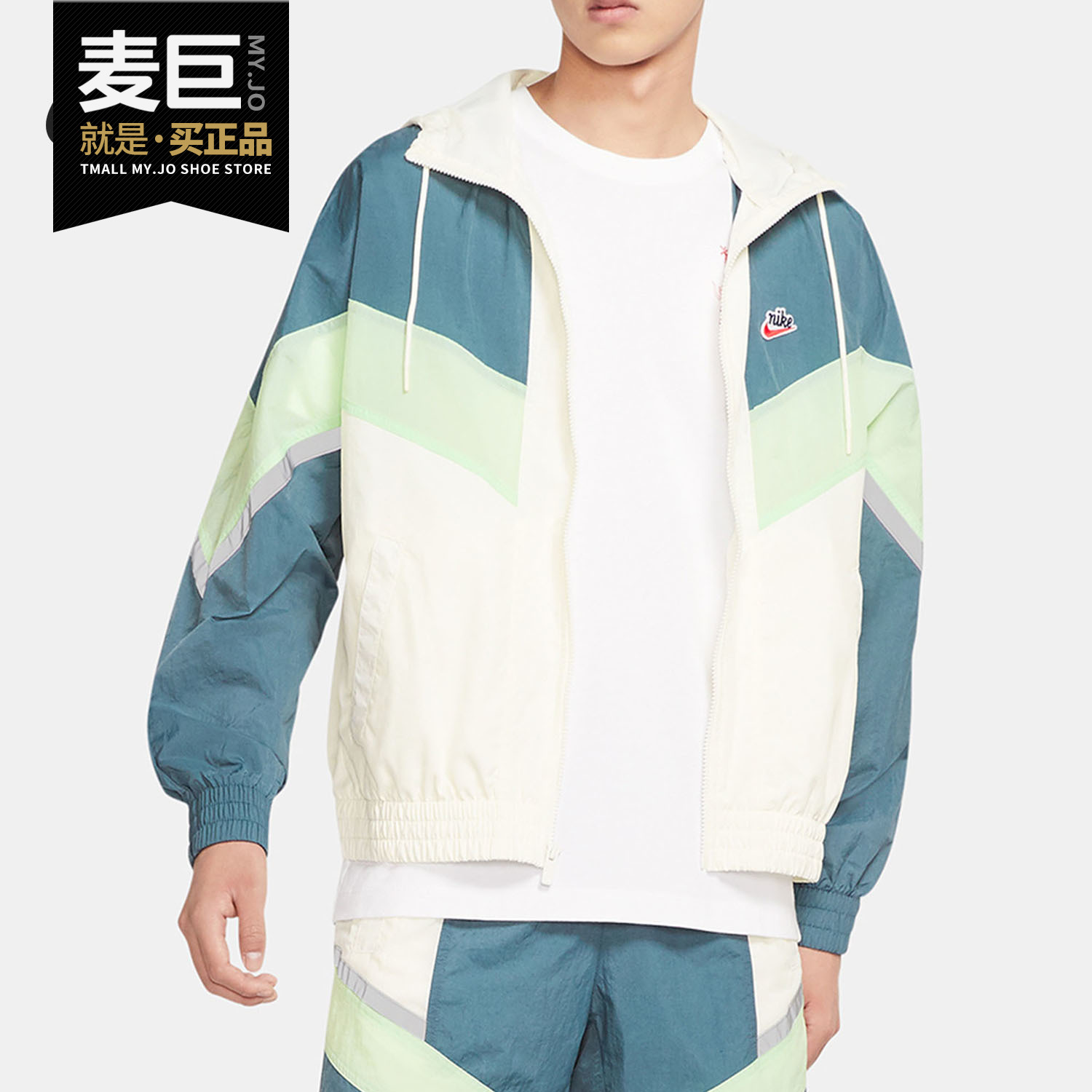 Nike/耐克正品2021 SPORTSWEAR WINDRUNNER+ 男子连帽夹克CZ0782 运动服/休闲服装 运动茄克/外套 原图主图