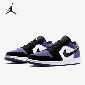 Nike/耐克官方正品Air Jordan 1 男子低帮经典运动鞋 553558-125