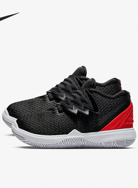 Nike/耐克官方正品 KYRIE 5 欧文5小童魔术贴篮球鞋AQ2459-600