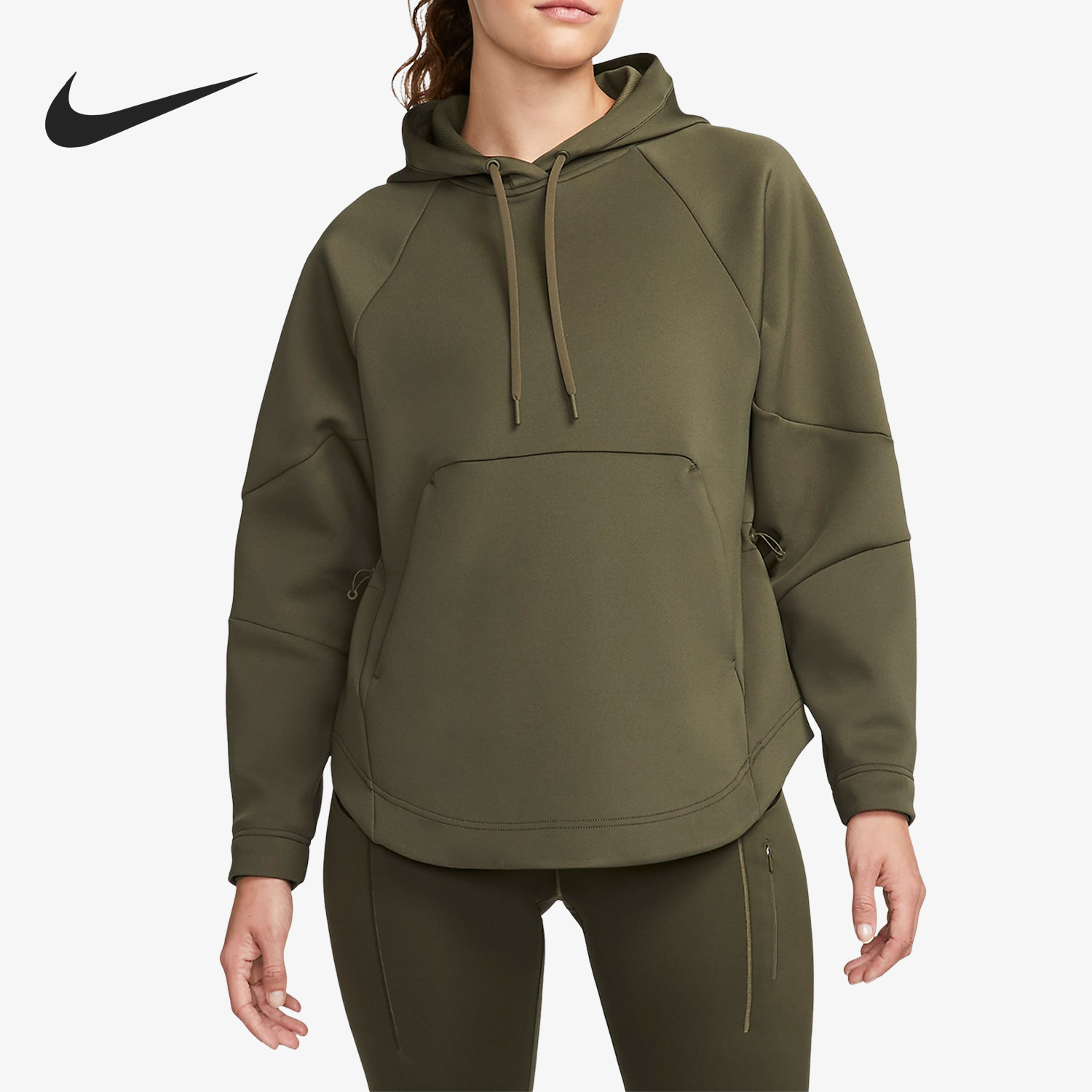 Nike/耐克官方正品2023冬季新款女子宽松套头连帽运动卫衣FB5226