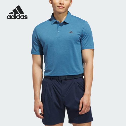 Adidas/阿迪达斯正品男士经典透气运动高尔夫POLO衫KB6795