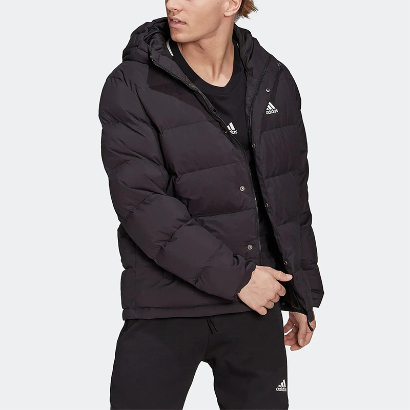 阿迪达斯正品男子羽绒服