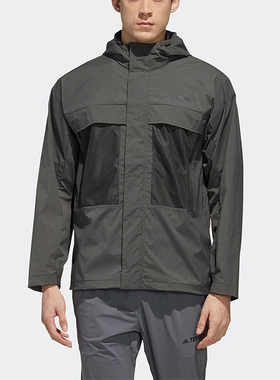 Adidas/阿迪达斯正品XPLR CB WINDBR 户外男子夹克外套FN0770