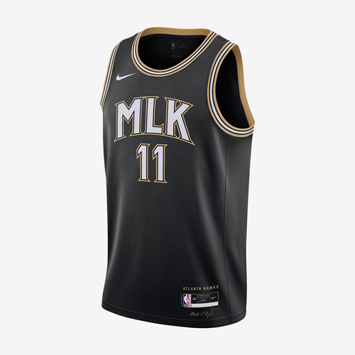 Nike耐克正品NBA老鹰队特雷杨11号球迷版背心篮球CN1711-014