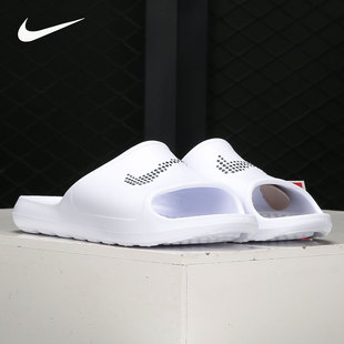 Nike 男女透氣輕便休閑運(yùn)動(dòng)一字涼拖鞋 CZ5478 100 耐克官方正品
