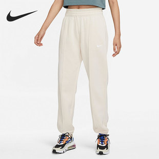 女子加绒柔软宽松中腰针织休闲运动长裤 BV4090 耐克正品 Nike