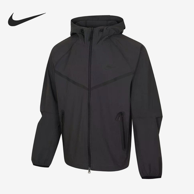 Nike/耐克官方正品2026年男士时尚休闲连帽防风外套IU7635-060