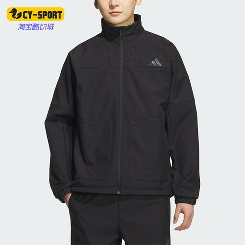 Adidas/阿迪达斯正品2025秋季款男士休闲户外运动宽松外套KR8296