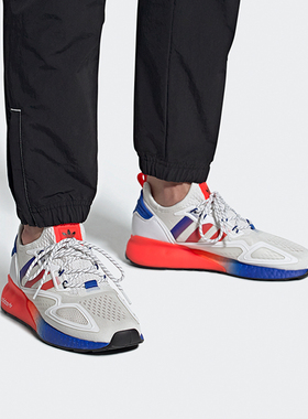 Adidas/阿迪达斯官方正品三叶草ZX 2K BOOST男女透气运动鞋FV9996