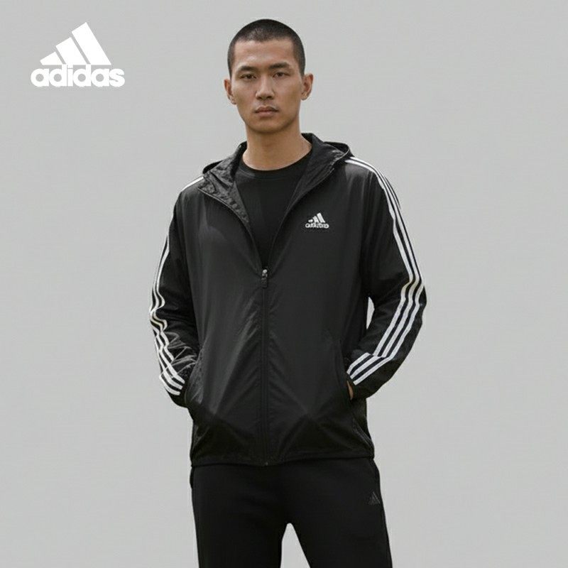 Adidas/阿迪达斯正品新款男子梭织休闲舒适夹克外套GK9026,运动服/休闲服装,运动茄克/外套,淘宝优惠券,粉丝福利购,淘宝优惠卷