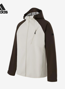 Adidas/阿迪达斯正品M HS JKT男士梭织拼接经典夹克外套KG8961