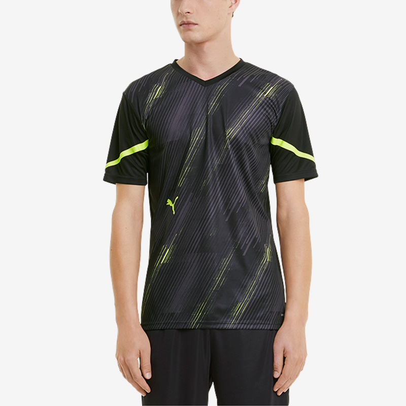 Puma/彪马正品新款男子足球训练透气运动短袖T恤657209-40