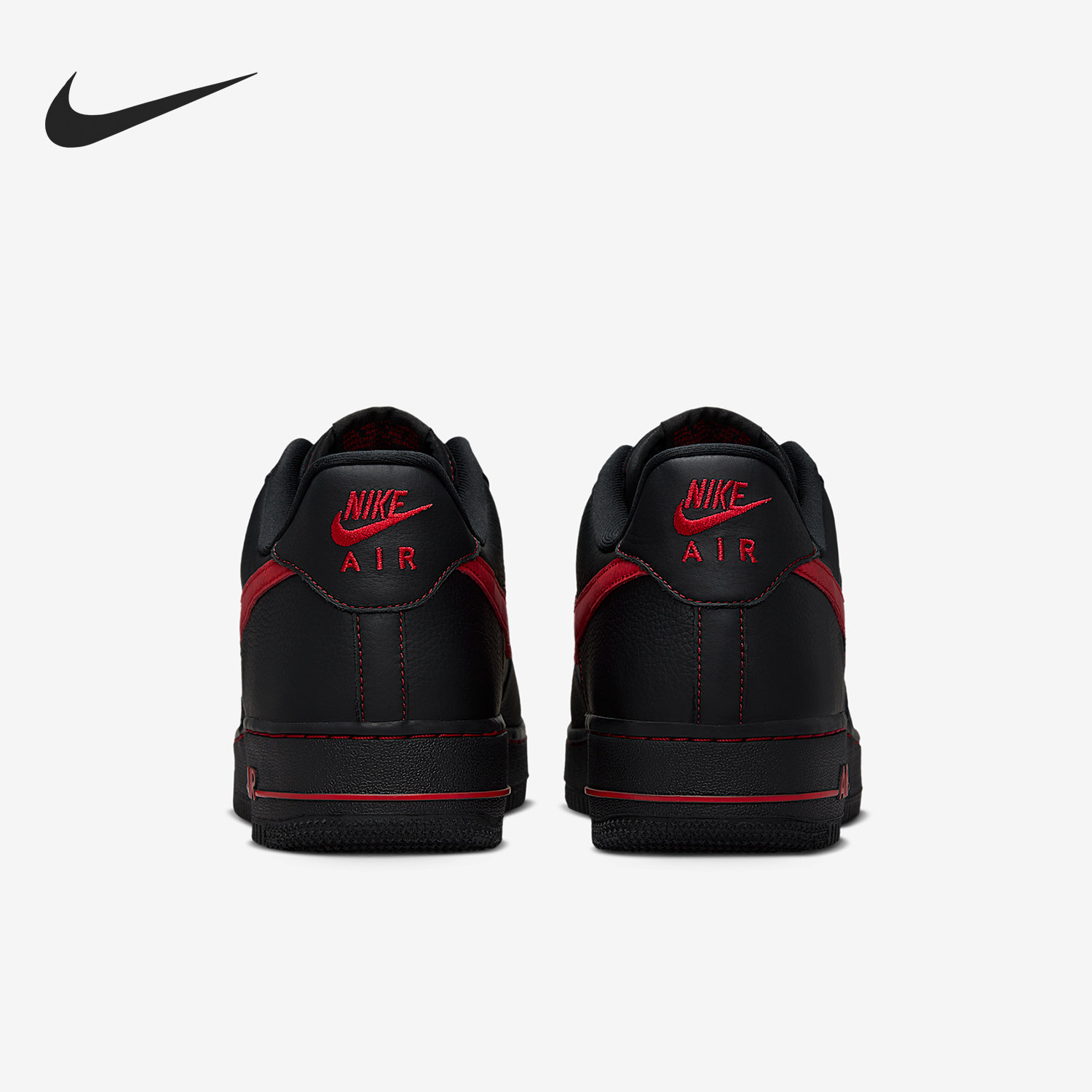 Nike/耐克官方正品Air Force 1男士低帮系带耐磨板鞋HQ2037-005