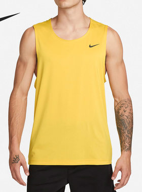 Nike/耐克官方正品新款男子运动透气休闲训练无袖背心DV9814-709