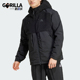 J男士 Adidas ESCAP CITY 拼接保暖棉服IS9053 阿迪达斯正品