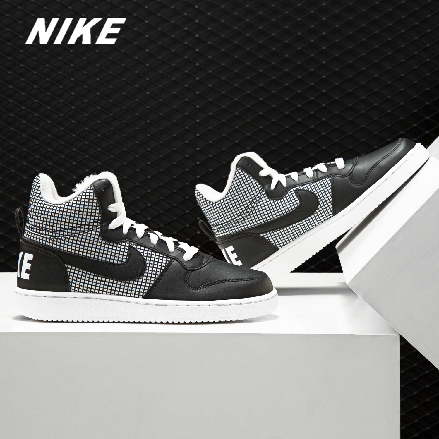 Nike正品女子高帮休闲运动板鞋