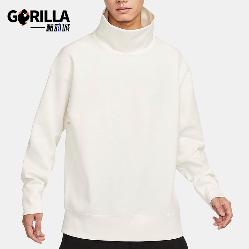 Nike/耐克正品2025冬季款男士日常立领套头运动卫衣FB8170-133