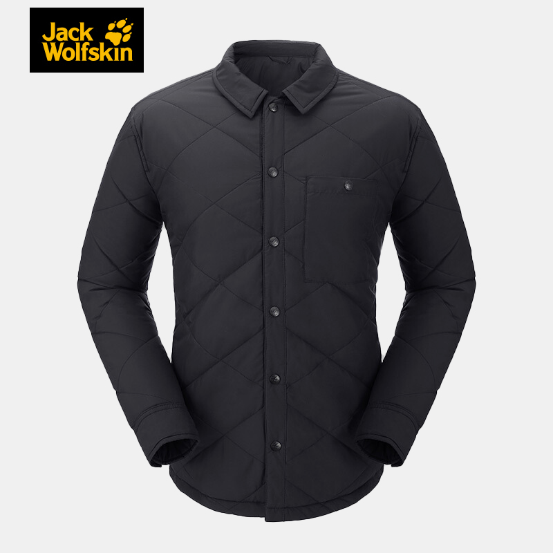 狼爪男秋冬新款户外休闲舒适透气保暖两面穿着可打包棉服 5219771