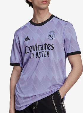 Adidas/阿迪达斯正品REAL A JSY AU皇马球员版男休闲足球服H18492