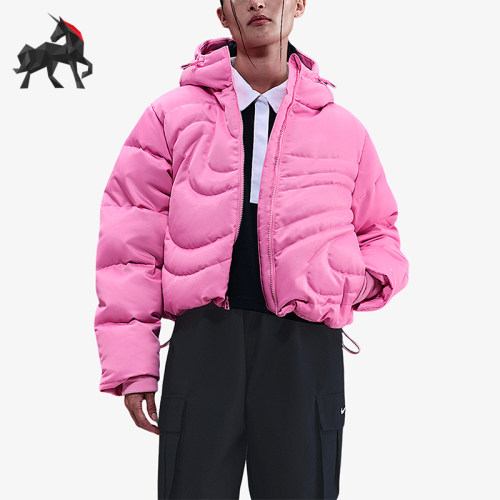 Nike/耐克正品冬季女士连帽时尚短款休闲保暖羽绒服IB2006-606