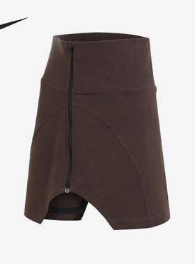 Nike/耐克正品TECH FLEECE女士针织紧身高腰半身裙FQ1853-237