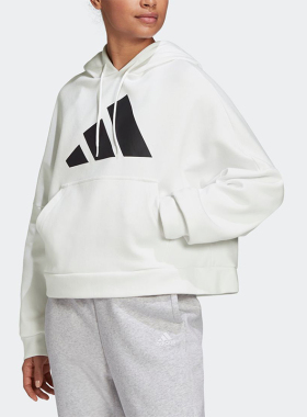 Adidas/阿迪达斯正品26夏W UR Hoodie女士运动舒适休闲卫衣GC9168