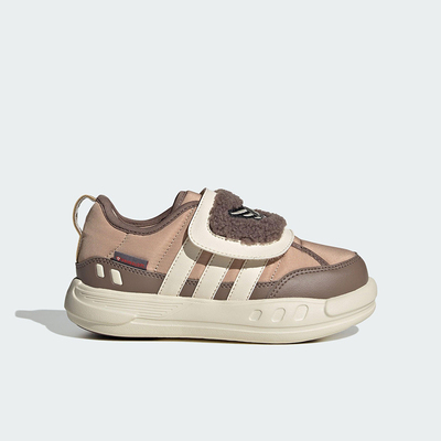 Adidas/阿迪达斯正品PUFFY SKIPPER小童低帮运动耐磨休闲鞋KJ3898