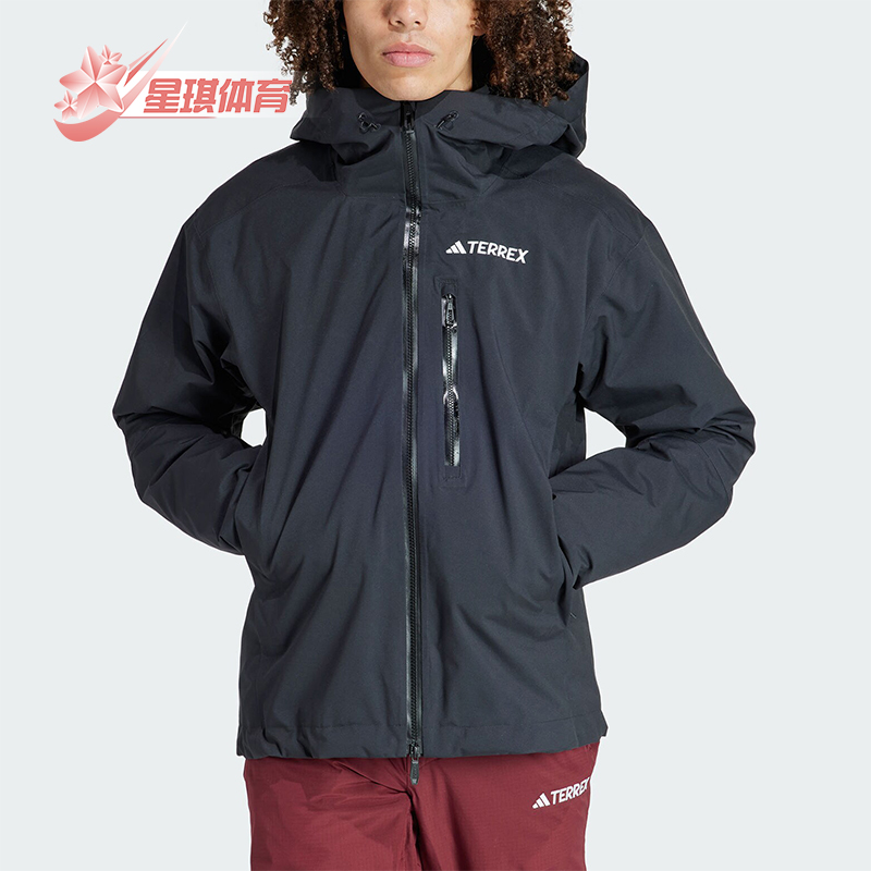 阿迪达斯男士三合一夹棉滑雪服