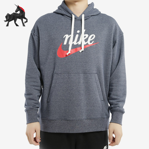 Nike/耐克正品HERITAGE 2.0男士印花经典针织运动卫衣BV2934-410