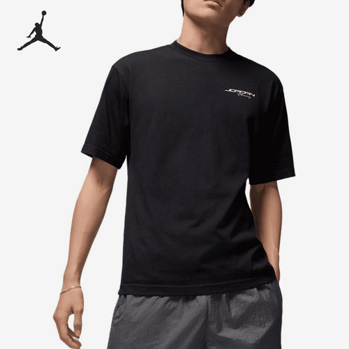 Nike/耐克正品Jordan男士圆领透气时尚落肩短袖T恤IF0782-010