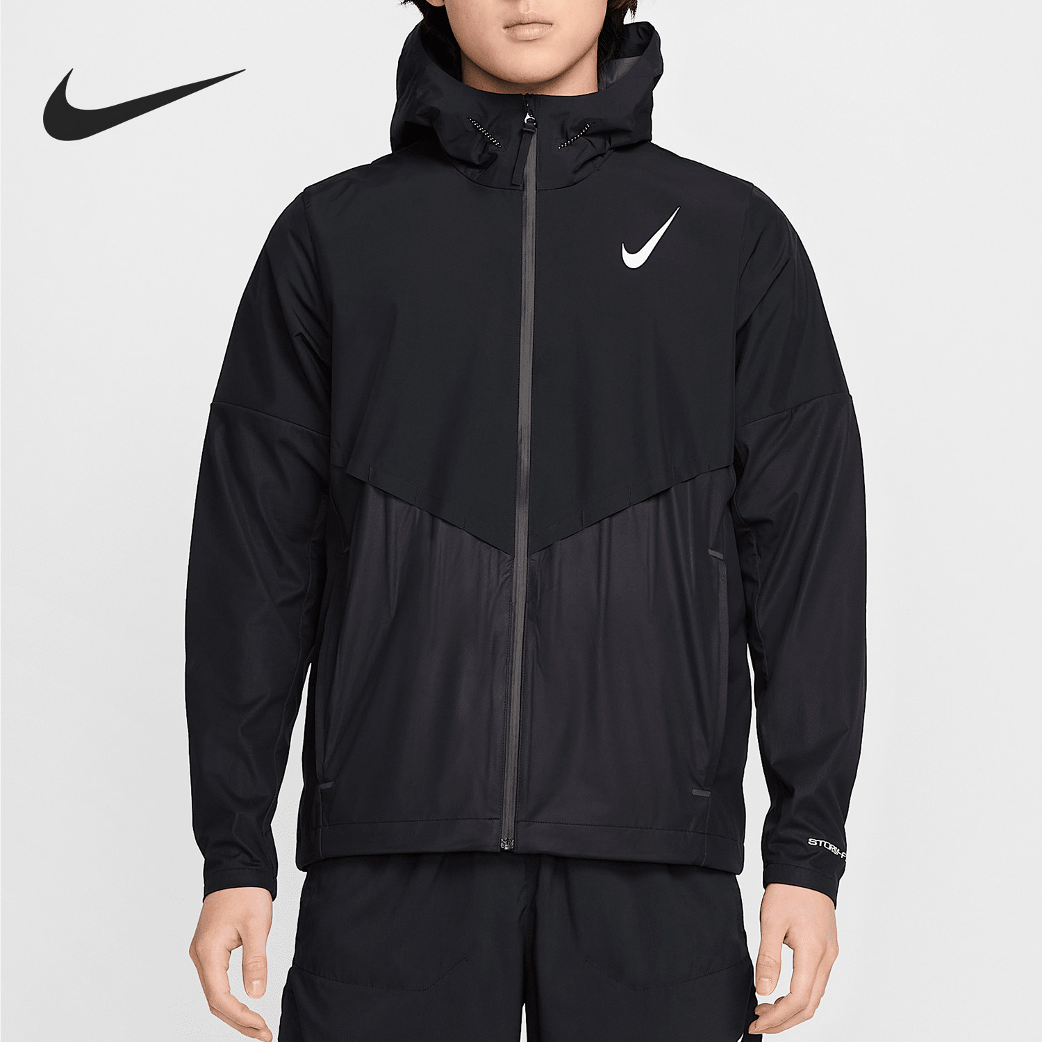 Nike/耐克正品秋冬新款男士跑步连帽户外梭织外套FZ9040-010