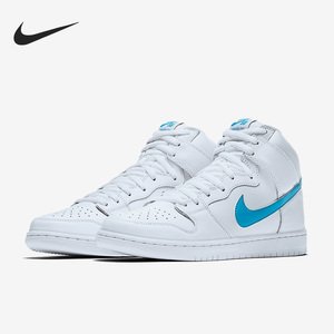 Nike/耐克正品SB DUNK HI PRM男女系带运动休闲鞋881758-141