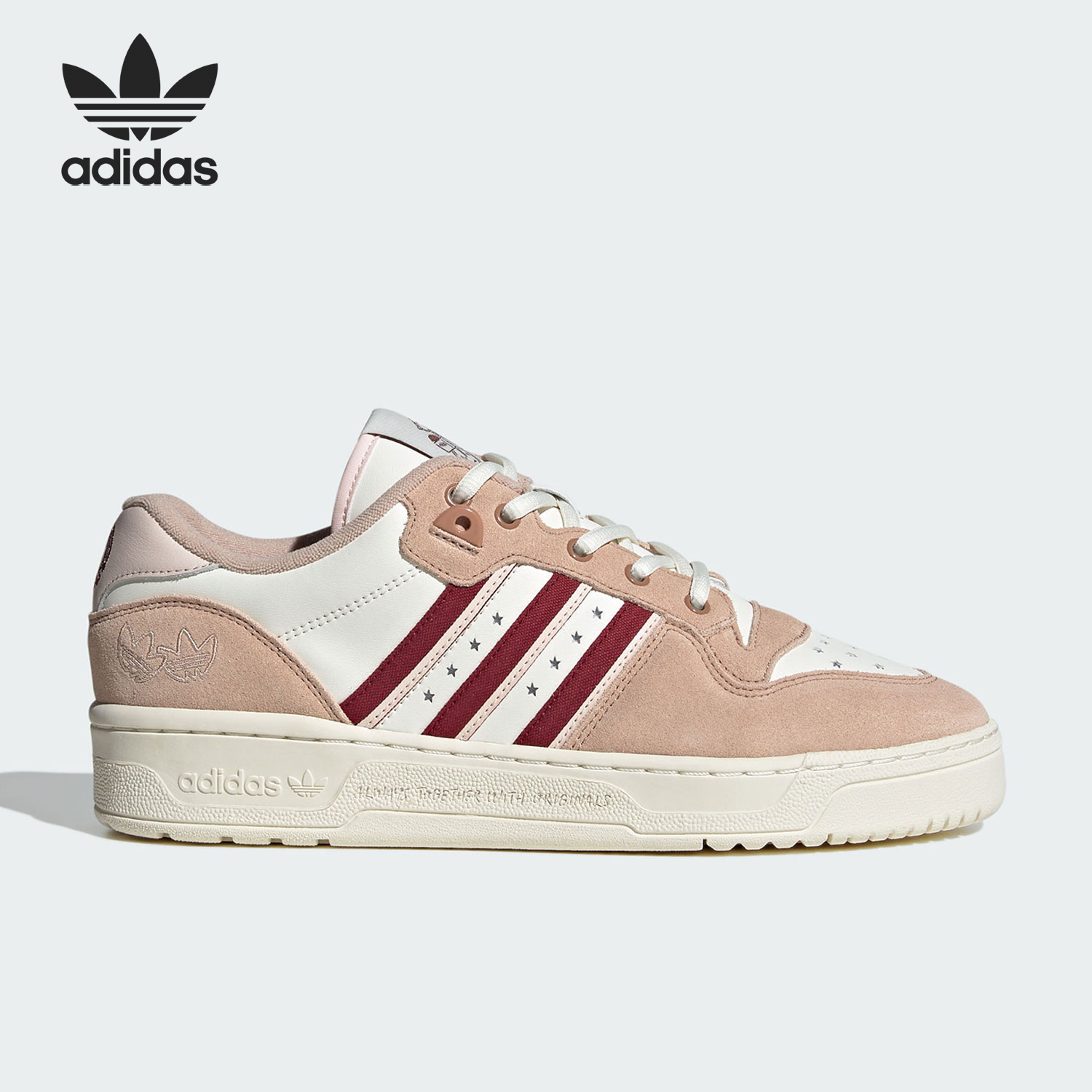 Adidas/阿迪达斯正品三叶草男女舒适耐磨运动休闲板鞋IG3851